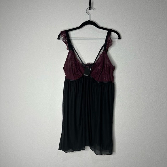 New Torrid Curves sz 2 Babydoll Lingerie plus size 2X - Picture 1 of 4